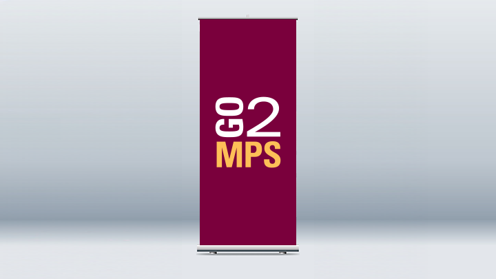 Single-sided Retractable Banner